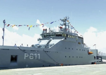 Tunisian Navy Damen MSOPV 1400 Offshore Patrol Boat Syphax (611)