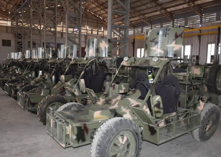Nigerian Army locally made Infantry Patrol Vehicle (IPV)