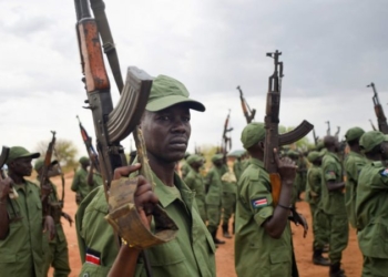South Sudan soldiers(The Daily Beast)