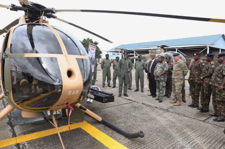 Kenya Defence Forces induct MD 530F helicopters