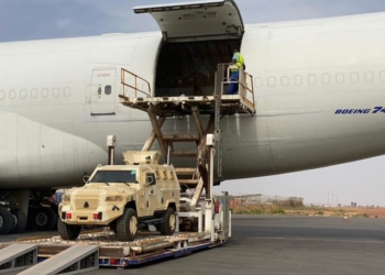 UAE donates Cougar 4x4 armoured vehicles to Mali