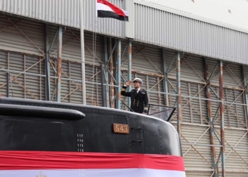 Egyptian Navy receives third Type 209 class submarine