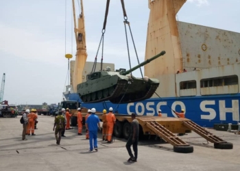 Nigerian Army receives new VT4 MBT, ST1 light tanks and SH-5 self-propelled howitzers