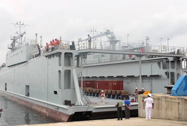 Cameroonian Navy acquires Chinese floating dock for maintenance