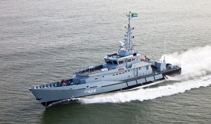 Nigerian Navy Damen 40 metres patrol boats
