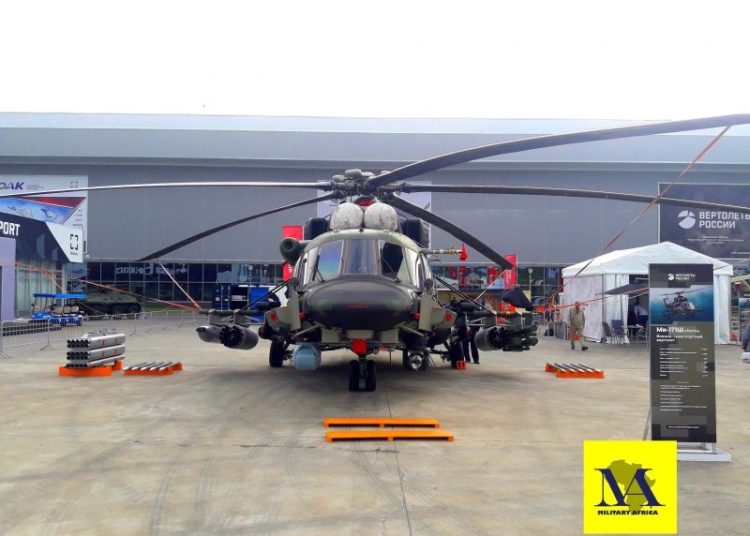 The export-oriented Mi-171Sh 'Storm' with enhanced protection and attack capabilities