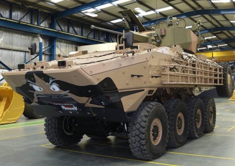 Ghana army new 8x8 elbit armored vehicle