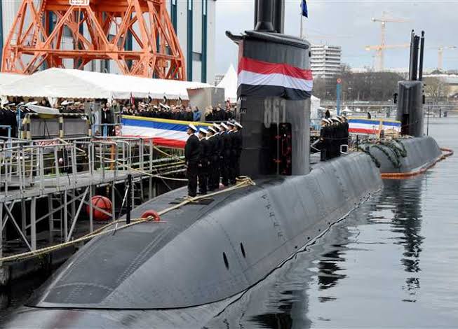 Egyptian Navy type 208 submarine