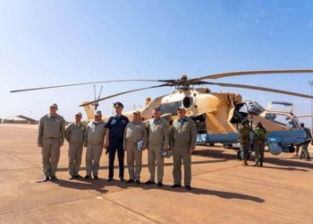 Malian air force mi-35M hind E