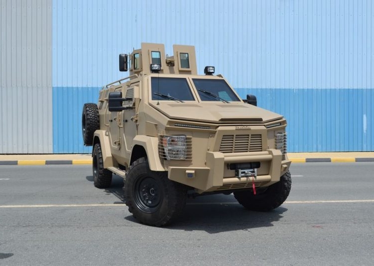 nigeria operating isotrex phantom 2 armoured vehicle