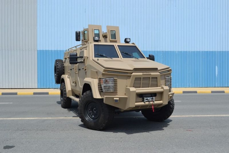 nigeria operating isotrex phantom 2 armoured vehicle