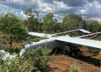 south african sandf denel dynamics seeker 400 uav drone crash