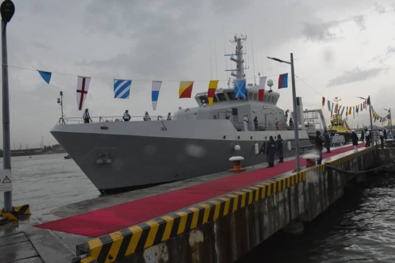 NNS Lana (A499), Nigerian navy new hydrographic survey vessel arrives home