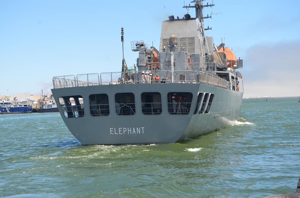 NS Elephant (S11) is a Chinese-built multipurpose warship of the Namibian Navy.