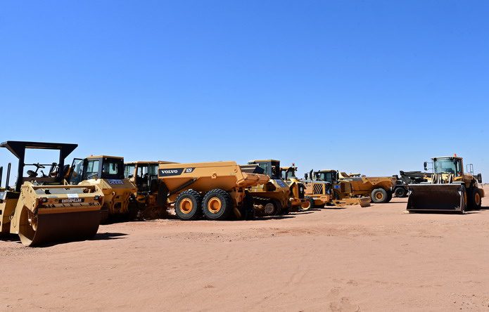 Equipment like bulldozers, rock dumps, graders and loaders. This process saves taxpayer dollars and also increases partner nation’s defense capabilities. (U.S. Air Force photo by Tech. Sgt. Stephanie Longoria)