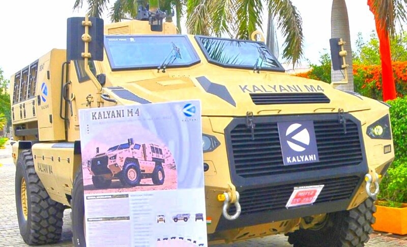 Bharat Forge Kalyani M4 armoured vehicle