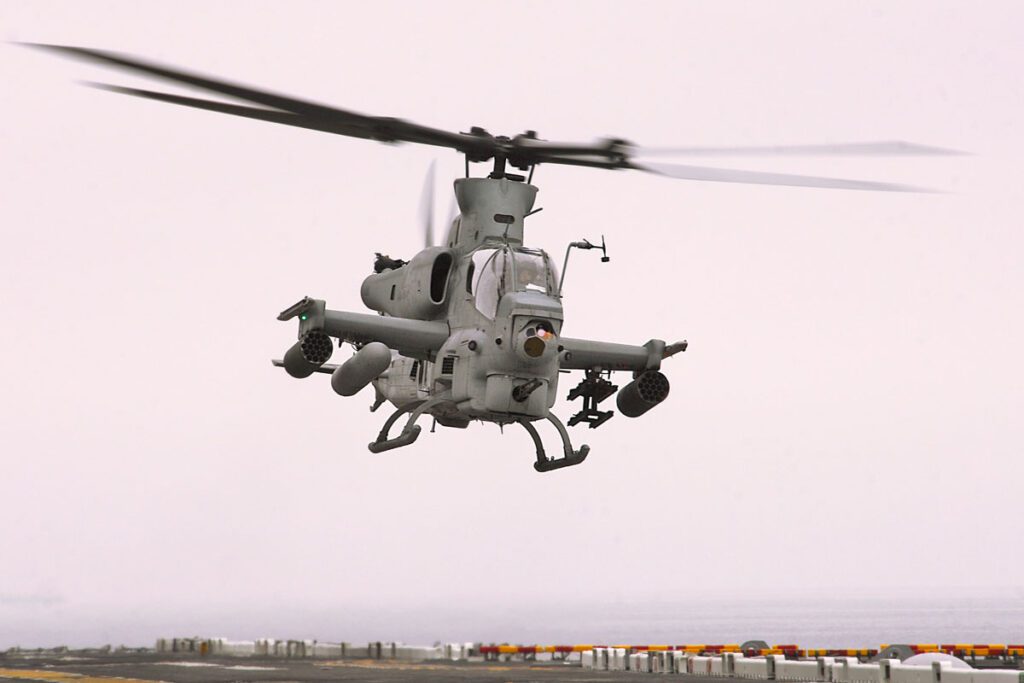 Nigeria ah-1z-viper helicopter