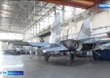 Egyptian Air Force Su-35 fighters, #9221 and #9237 seen in Russia’s Gagarin Aircraft Plant in Komsomolsk-on-Amur (KnAAPO). Aircraft 9210, 9211, 9212, 9213, 9214) has also been completed.