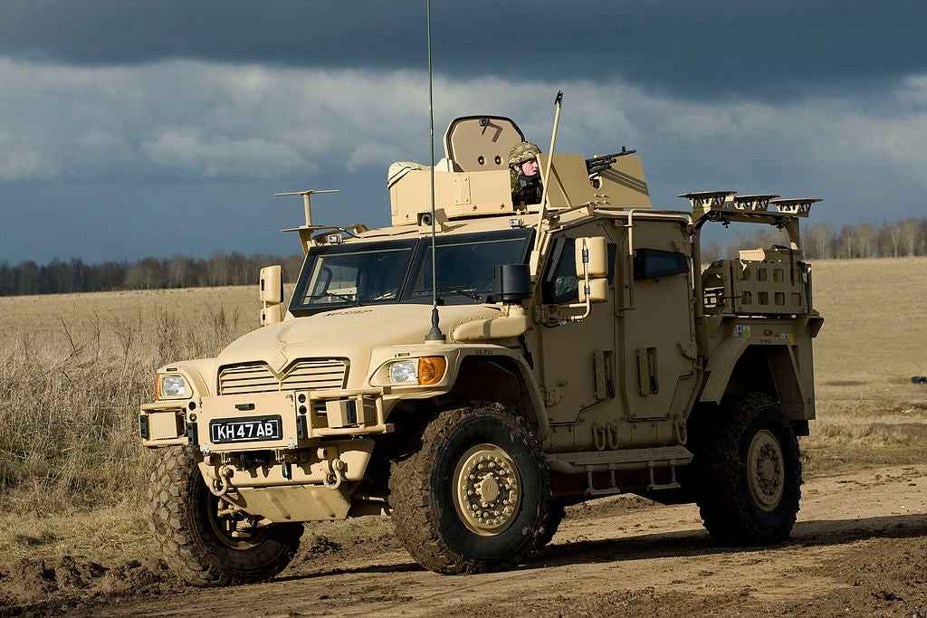 UK husky armoured vehicles to ghana
