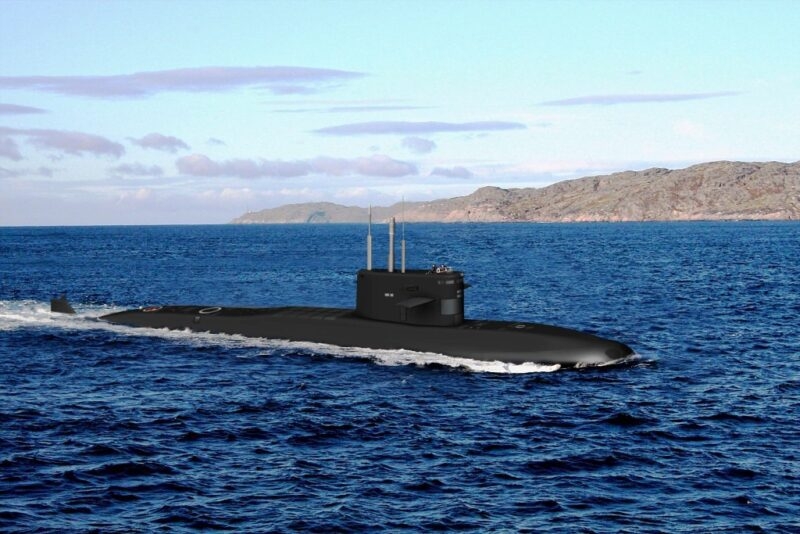 Russian Amur 950 attack submarine