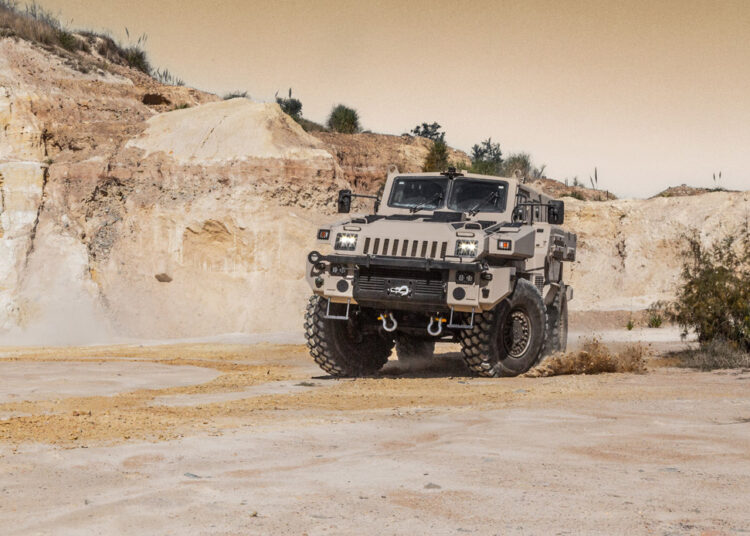 Paramount unveils Marauder mark 2 armoured vehicle