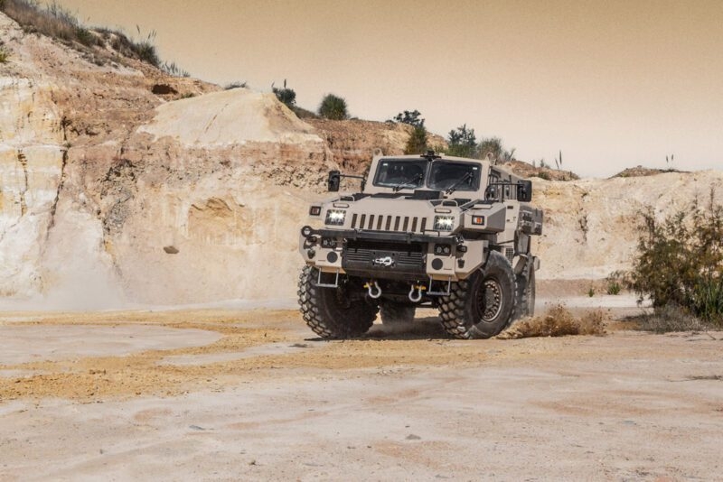 Paramount unveils Marauder mark 2 armoured vehicle