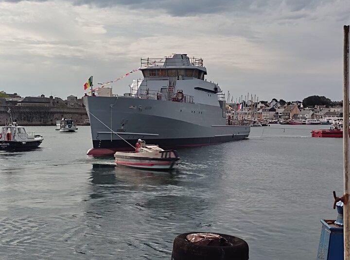 Senegalese Navy ship Niani opv 58s