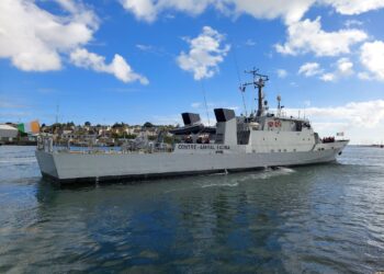Ivorian Navy receives ex-French Navy P400 class warship