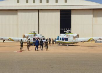 Nigérien Air Force receives AB 412 helicopters from Italy