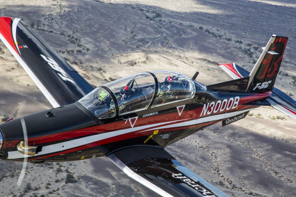 Tunisian Air Force takes delivery of Beechcraft T-6C Texan II Integrated Training Systems