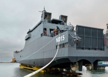 CMN launches Angolan Navy's tank landing craft