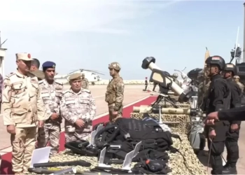 Akeron MP during a demonstration by the Egyptian Special Forces. (Picture source: Egyptian Armed Forces)