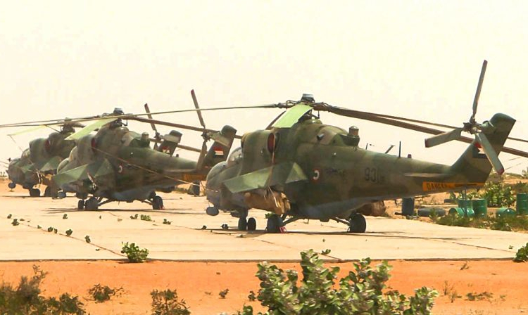 Sudan Air Force Mil Mi-24P