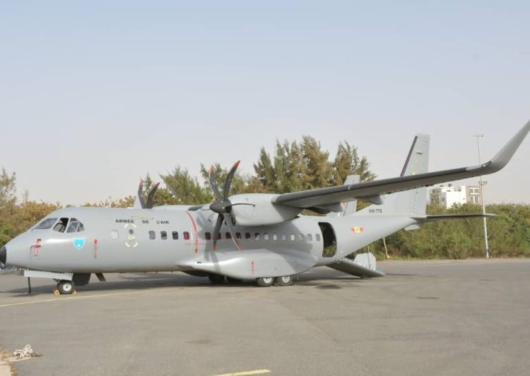 Second Senegalese CASA C-295 aircraft arrives dakar