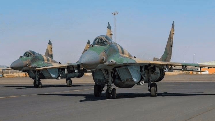 sudan air force mig-29s