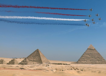 egypt air force silver star aerobatic team
