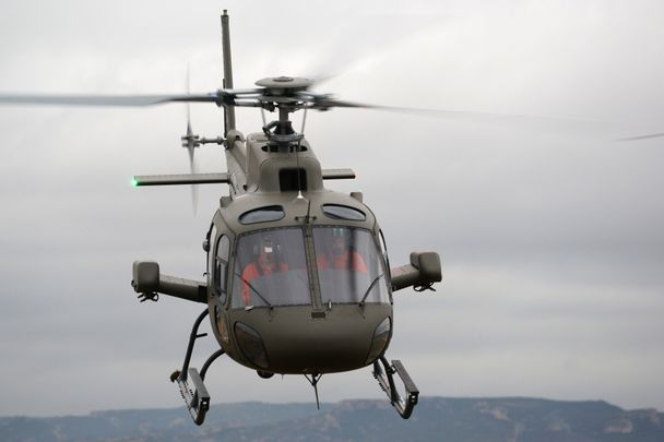 Airbus’ two-tonne H125M (formerly the AS550 C3e Fennec)