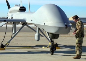 US and French MQ-9 Reaper drone in africa