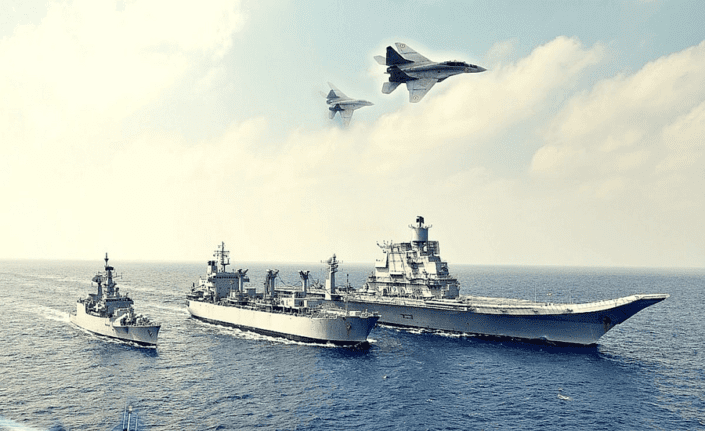 Indian navy fleet