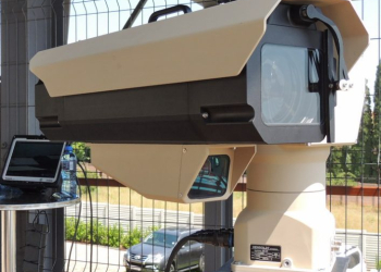 Hensoldt's Bushbaby 200 surveillance system.