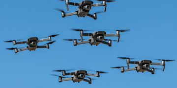 swarm drones in Sudan