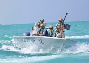 The cargo, believed to be en route to Mogadishu, bears the markings of the Republic of Turkey, a key military ally of Somalia’s federal government.