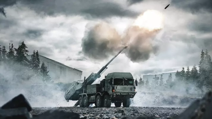 The Swedish Army’s new Archer wheeled artillery systems will be mounted on RMMV HX2 8×8 trucks instead of the previously used Volvo A30 6×6 articulated haulers. (Photo: BAE Systems)