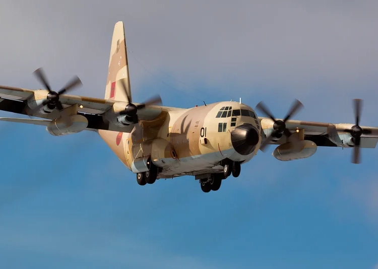 morocco air force c-130 hercules aircraft