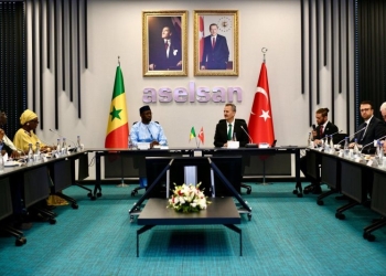 Senegal Prime Minister Ousmane Sonko and the accompanying delegation visited ASELSAN and HAVELSAN facilities, accompanied by SSB President Prof. Dr. Haluk Görgün.