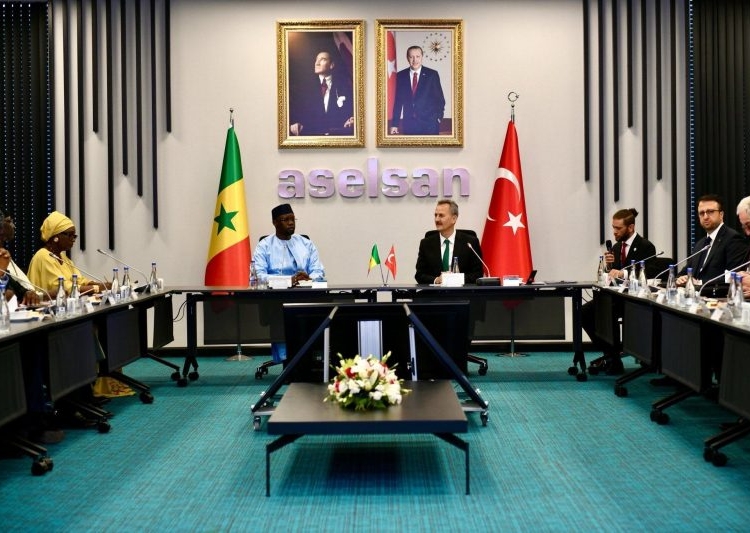 Senegal Prime Minister Ousmane Sonko and the accompanying delegation visited ASELSAN and HAVELSAN facilities, accompanied by SSB President Prof. Dr. Haluk Görgün.