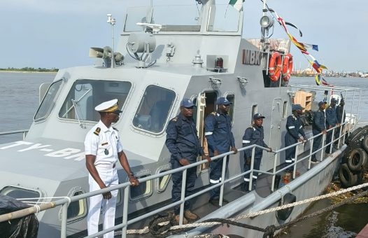 benin navy warship