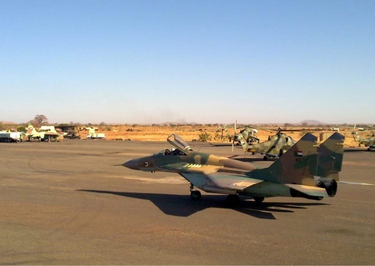 Sudanese Air Force Mikoyan-Gurevich MiG-29 (9-13)