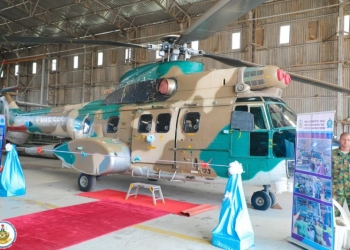 Nigerian Air Force restores Super Puma to operational service