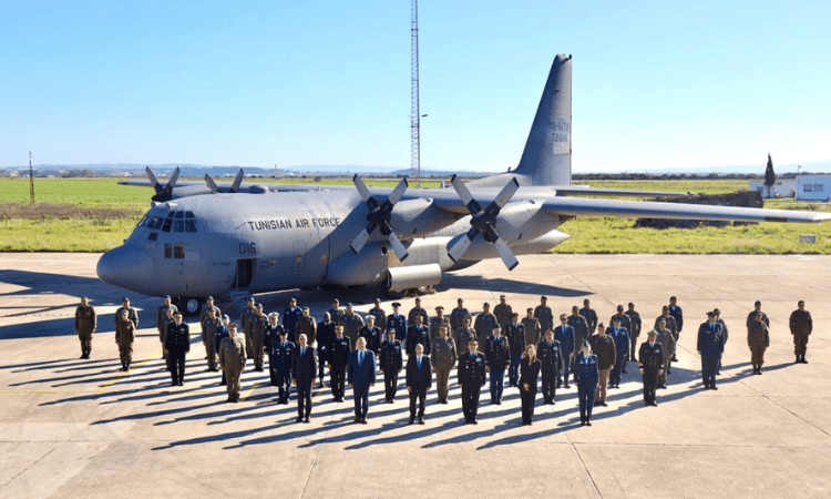 United States Delivers C-130 Aircraft To Tunisian Air Force